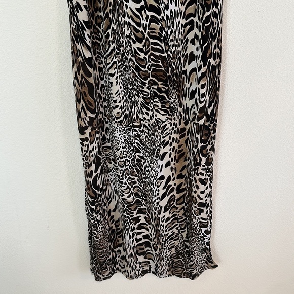 Chico’s Leopard Sleeveless Midi Dress - Picture 4 of 8
